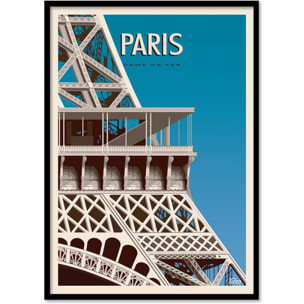 Affiche - Paris - TuroMemoriesStudio