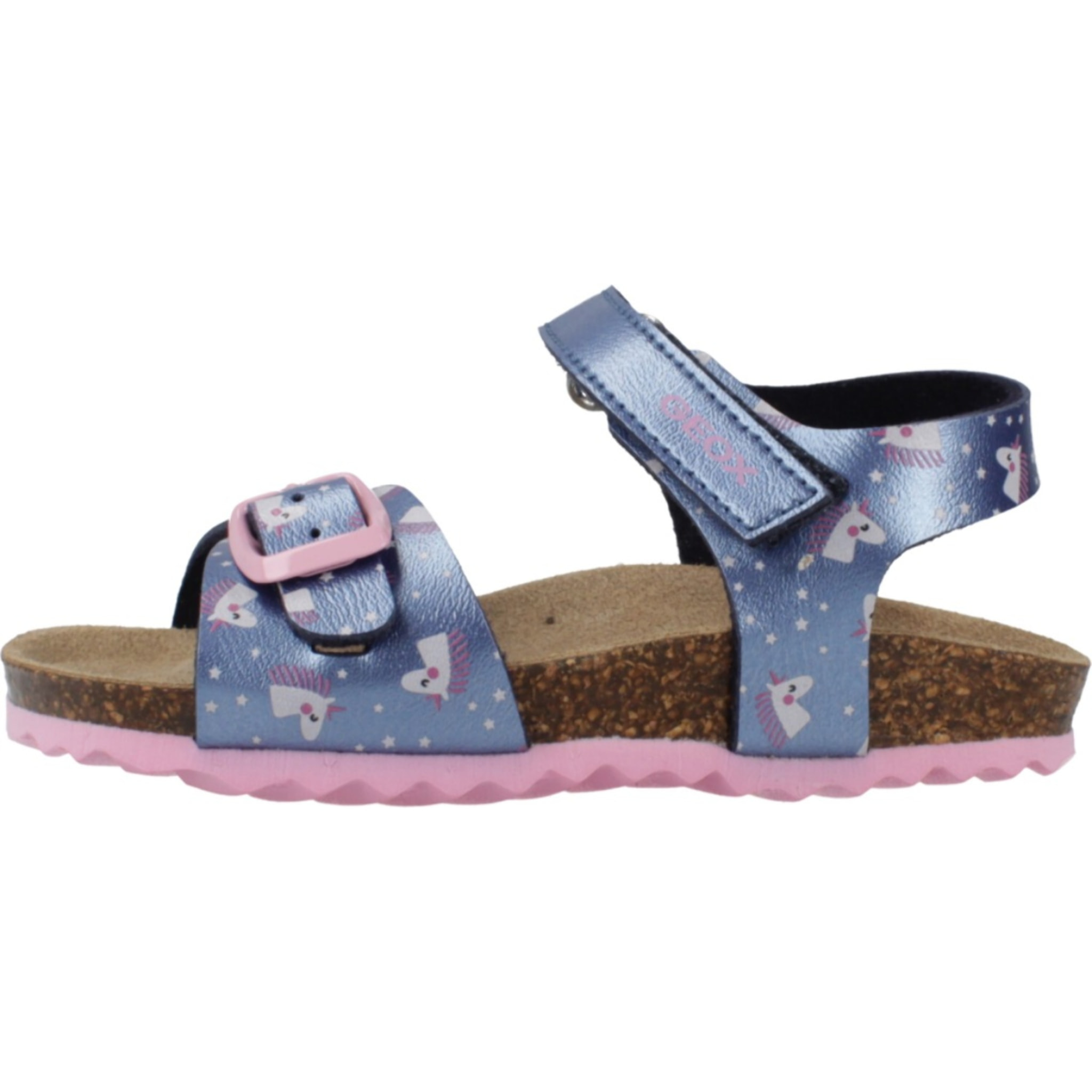 Sandalias Niña de la marca GEOX  modelo B SANDAL CHALKI GIRL AZUL