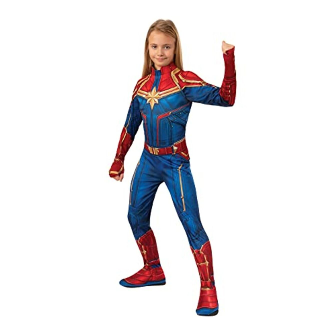DISFRAZ CAPITANA MARVEL 8-10 AÑOS