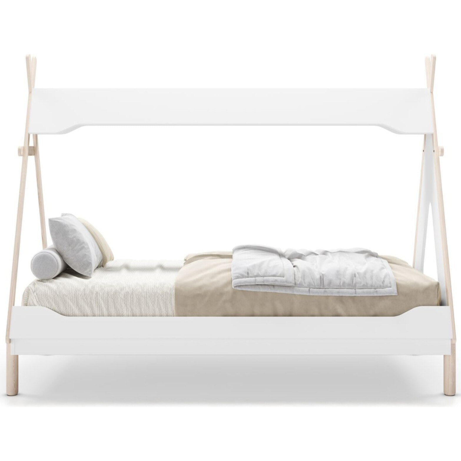 Lit tipi enfant en bois - TOTEM