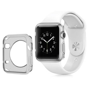 DAM APPLE WATCH CASSA IN SILICONE 38 MM 4x1x3 Cm. Grigio