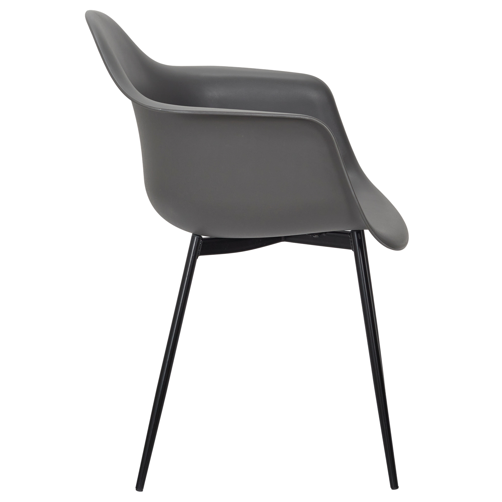 Fauteuil Gustav Gris - Lot De 4