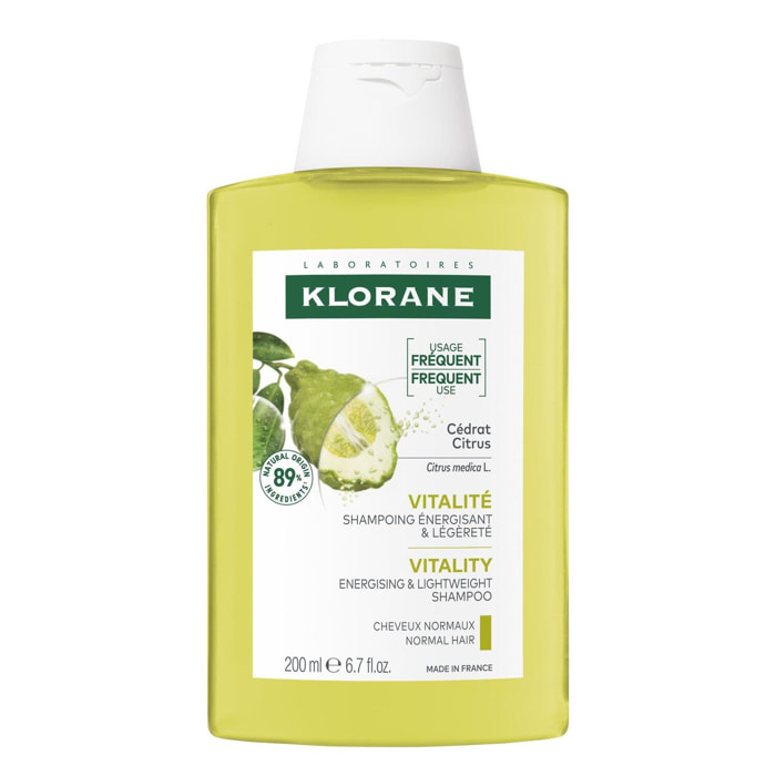 Cédrat  - Shampooing Vitalité énergisant & légèreté