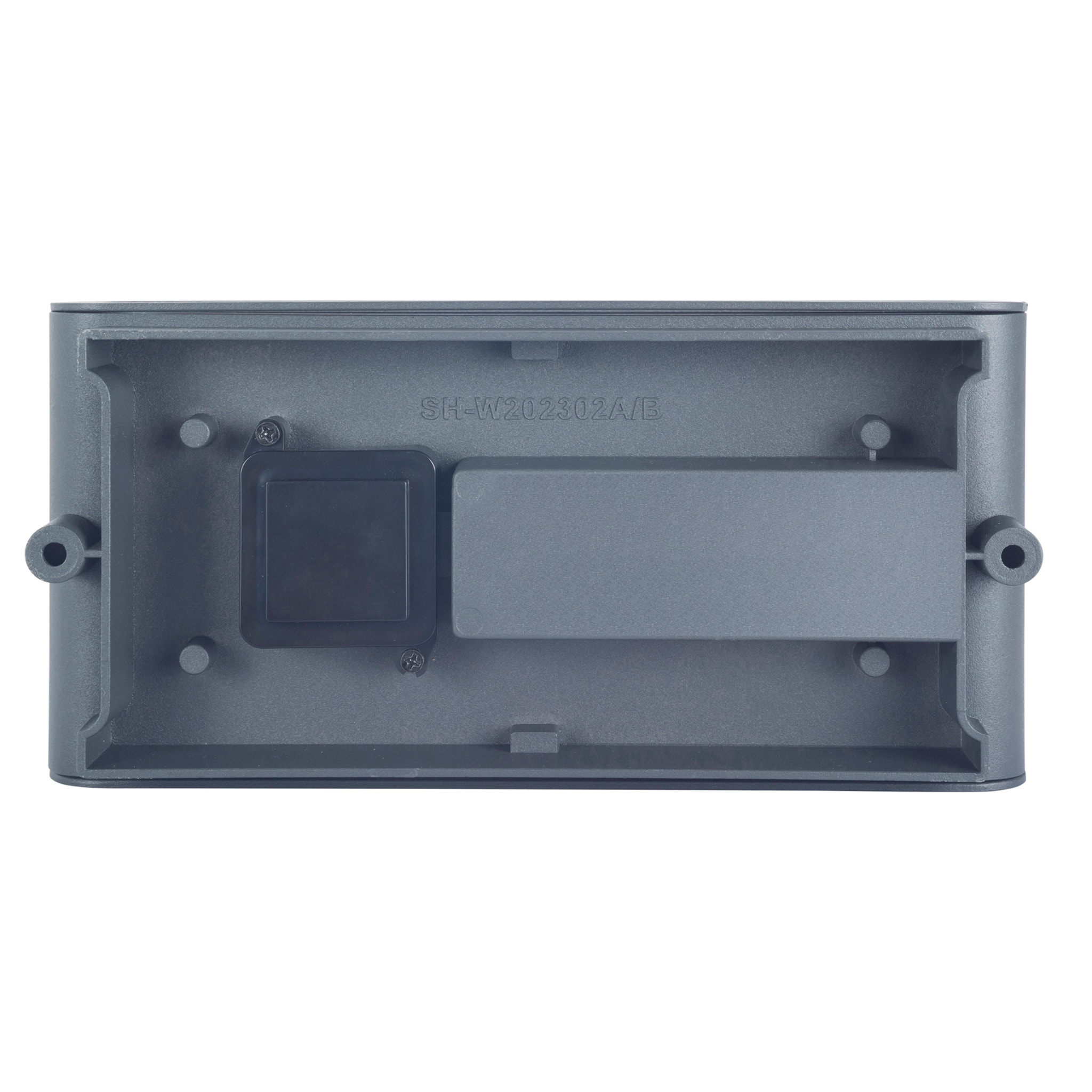 Forlight Zenitha aplique exterior negro con led blanco cálido 3000K