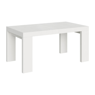 Table Roxell Extensible Frêne Blanc 90x160 Allongée 420