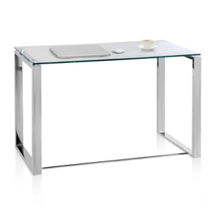 Mesa de escritorio Benetto Metal cromado