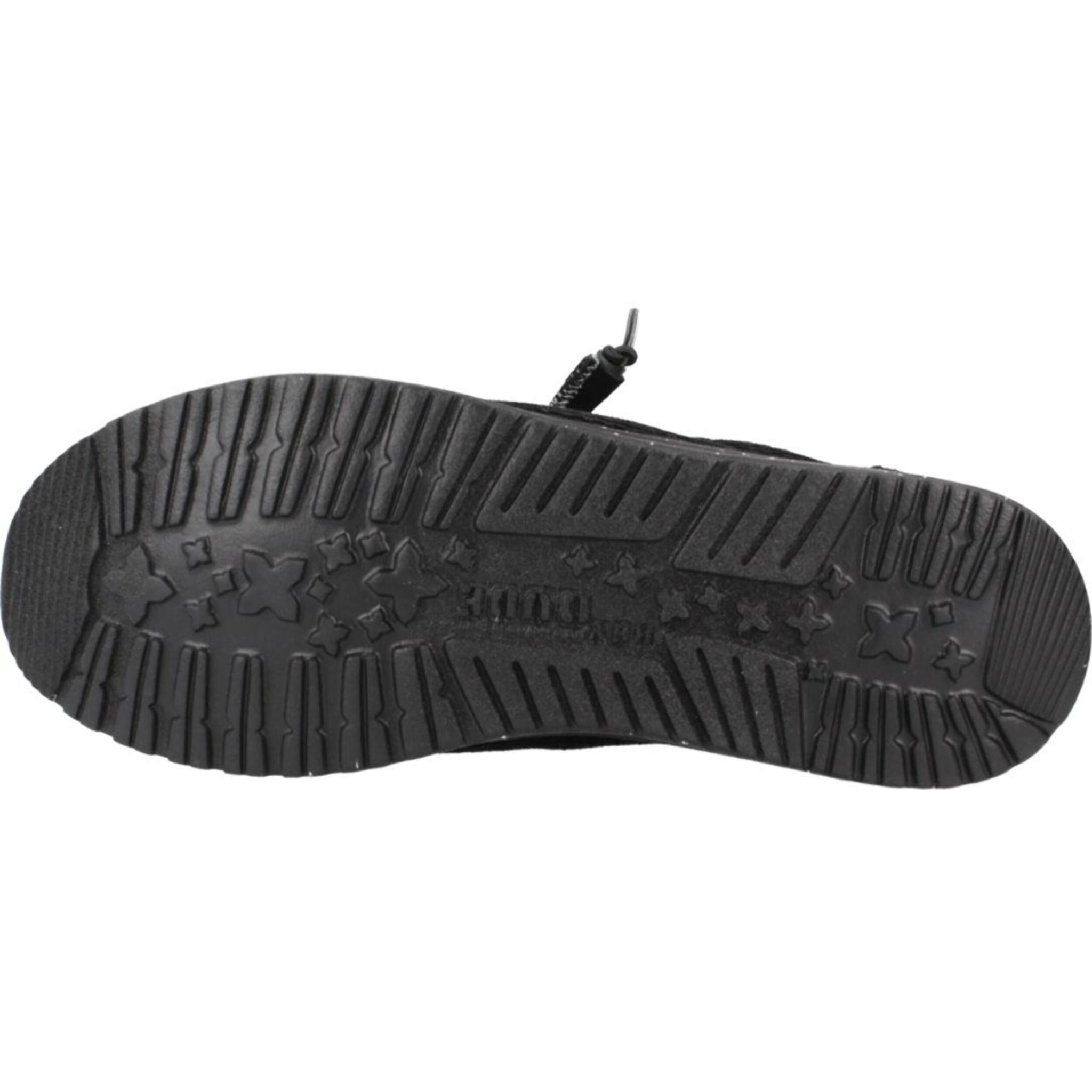 Zapatos Casual Mujer de la marca HEY DUDE  modelo WAVE CORDUROY NEGRO
