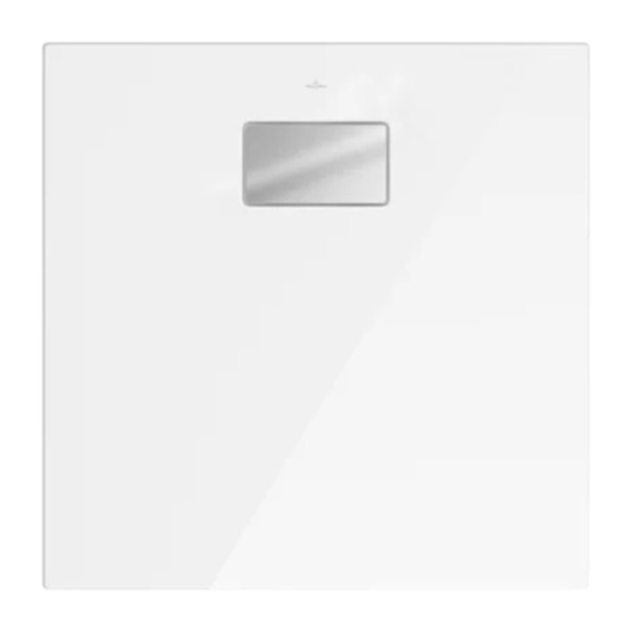 Receveur zero ressaut Le Valence blanc céramique avec cache-bonde