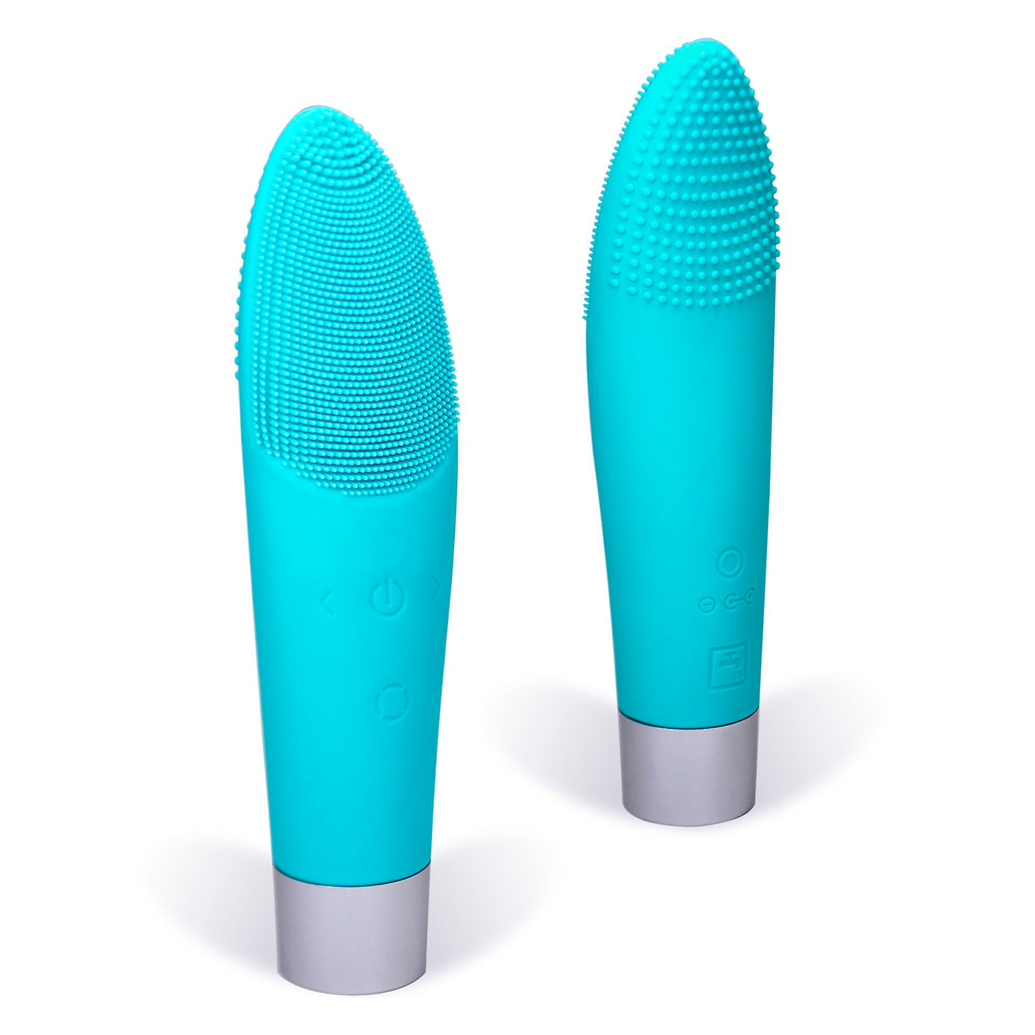 Spazzola elettrica in silicone per la pulizia del viso, massaggiatore e rasoio per zone delicate.