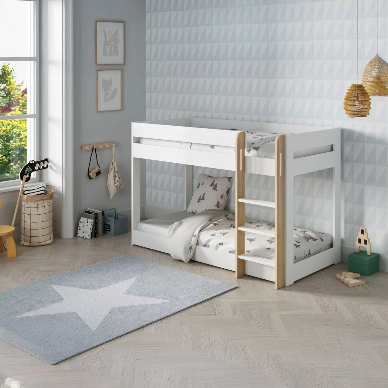 Litera Firwood Blanco - Oak Soft
