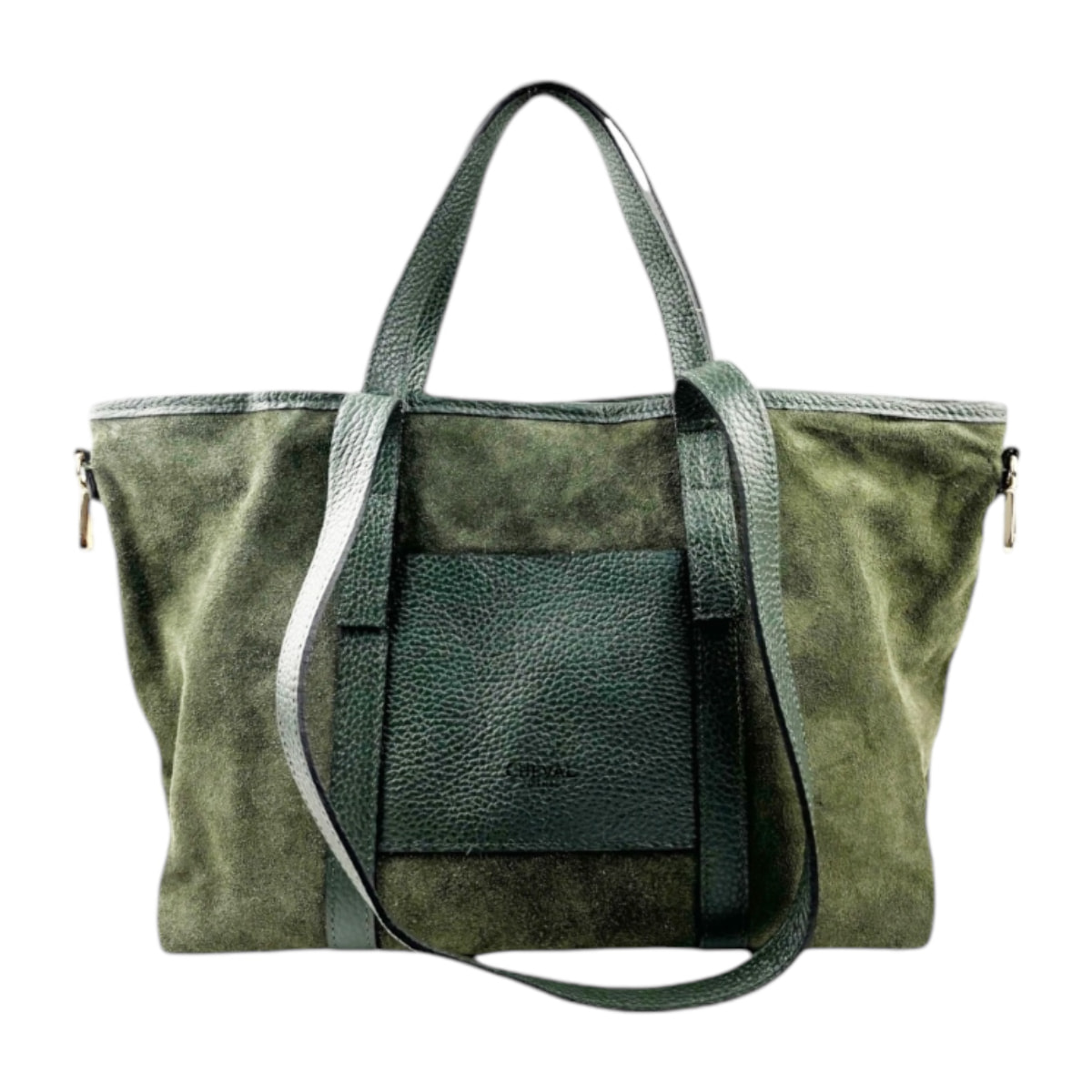 Borsa a mano Cheval Firenze Formentera Mini F/W Verde Militare