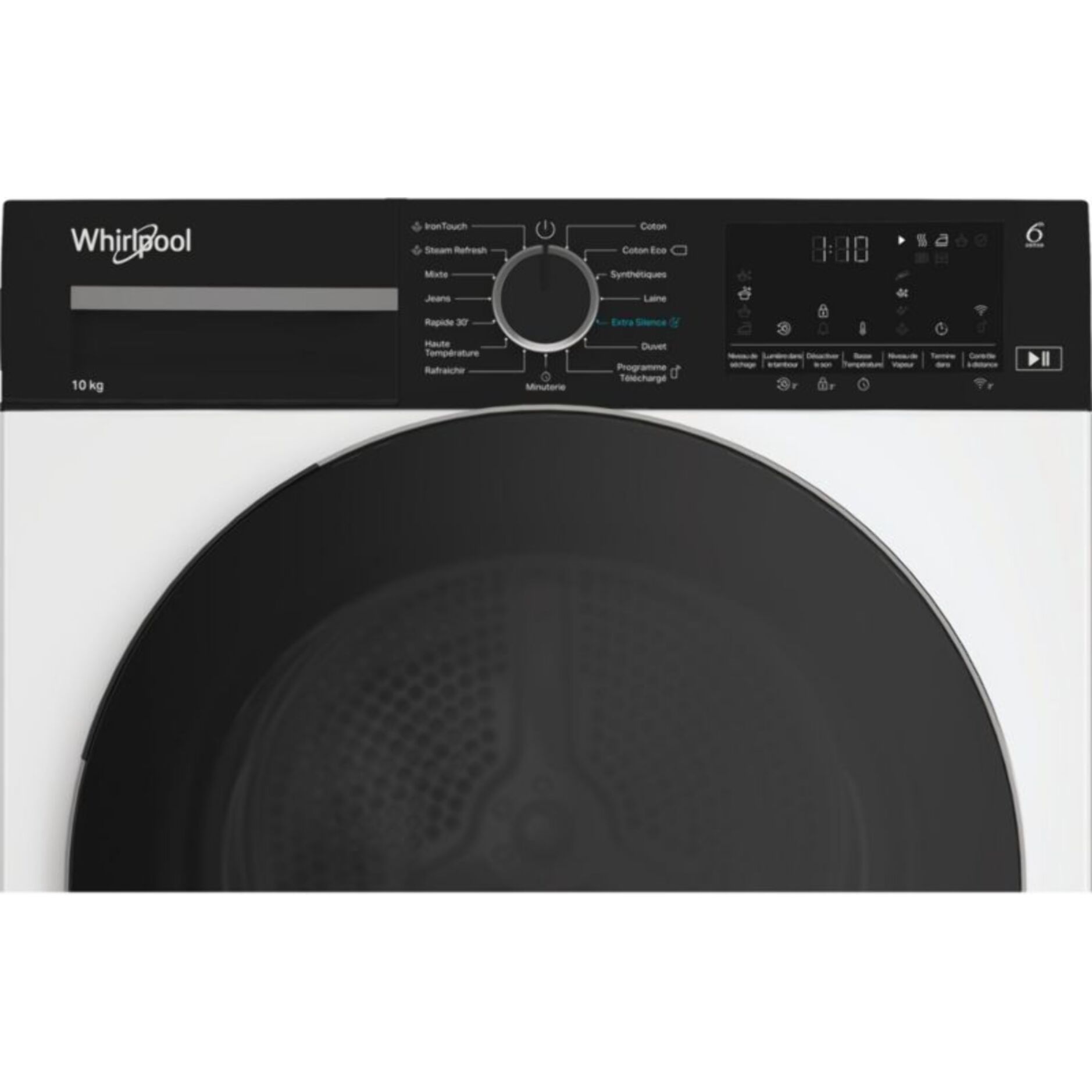 Sèche linge pompe à chaleur WHIRLPOOL CWD104MWBSFR