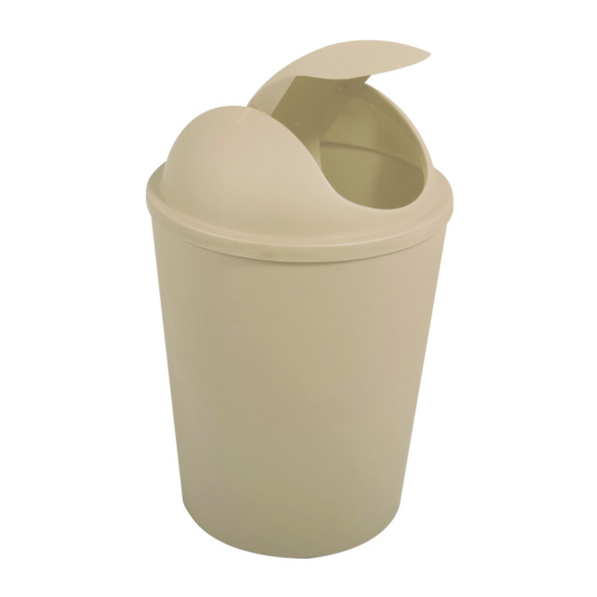 Poubelle à bascule AKO 5,5L Beige MSV