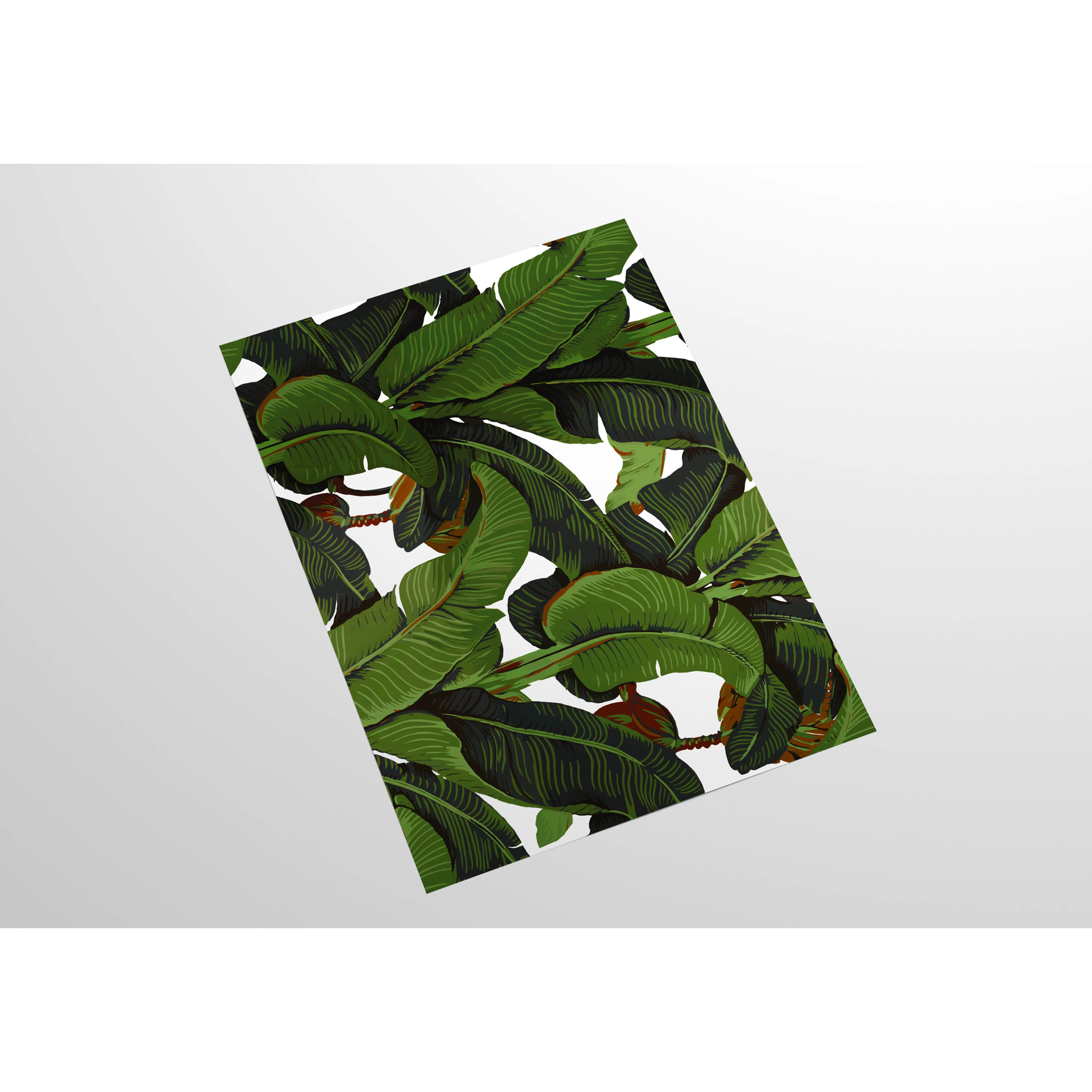 Carta da Parati Foglie di Banano