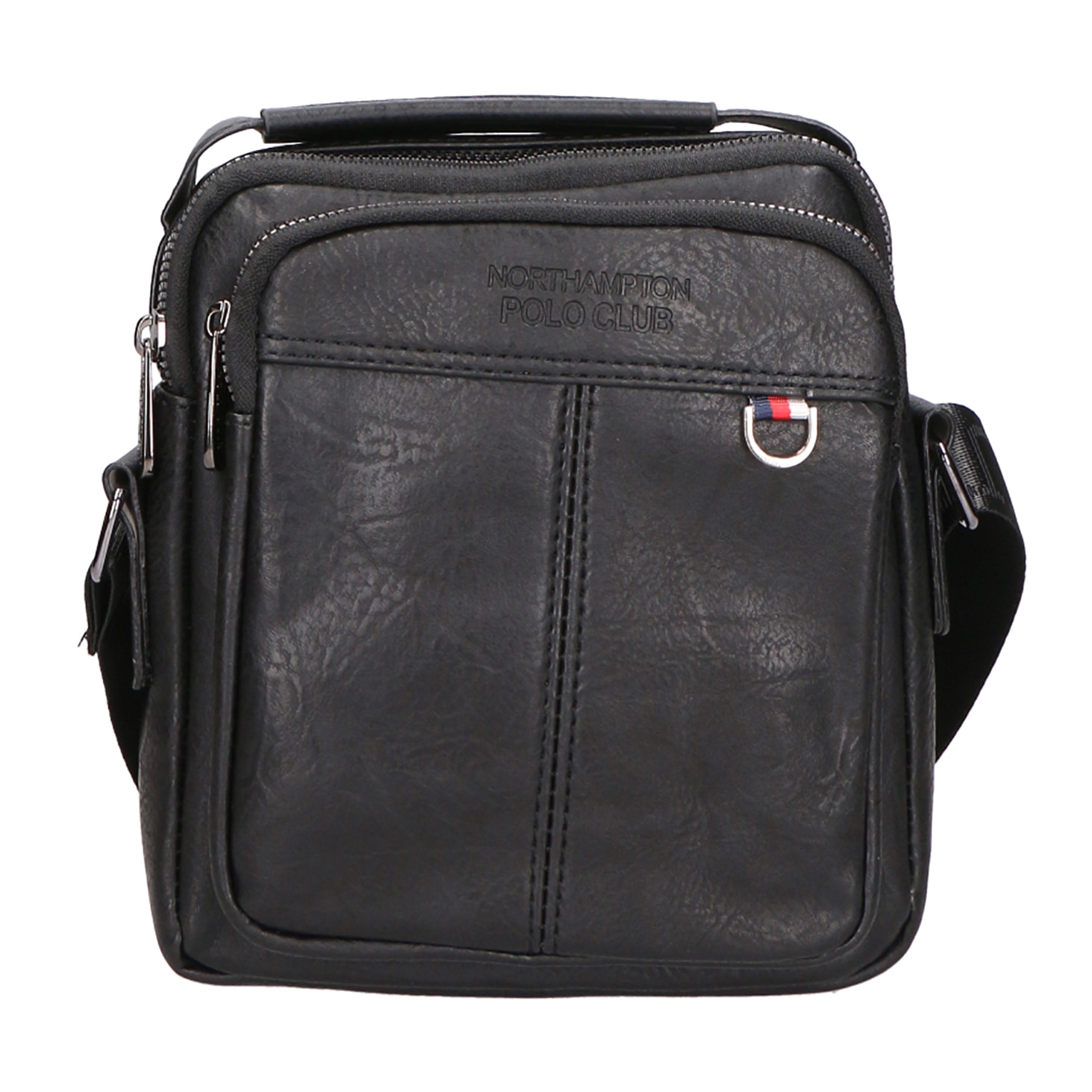 Borsa a tracolla da Uomo in Ecopelle Prodotto Vegano 18x20x5 cm