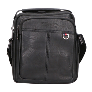 Borsa a tracolla da Uomo in Ecopelle Prodotto Vegano 18x20x5 cm