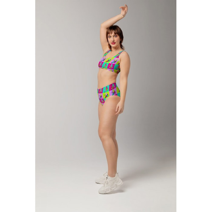 Braga bikini reversible - BANANA POP