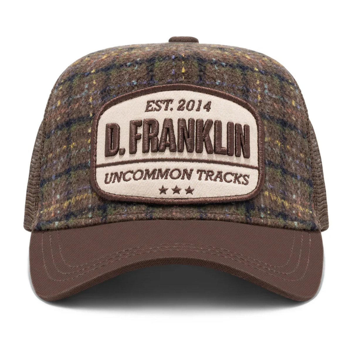 Gorra Unisex Modelo Plaid Trucker