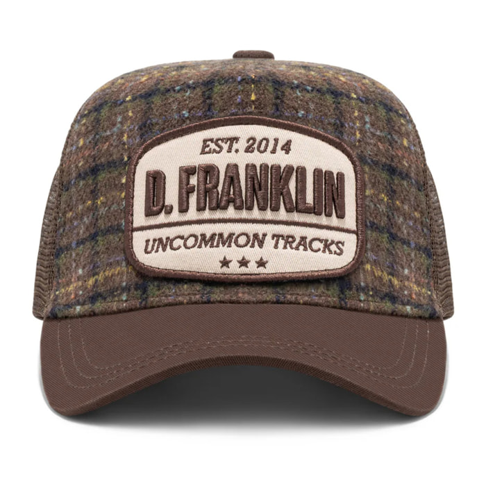 Gorra Unisex Modelo Plaid Trucker