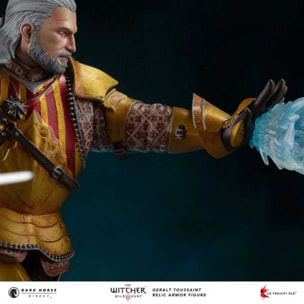 The Witcher 3 Pvc Statua Geralt Toussaint Relic Armor 20 Cm Dark Horse