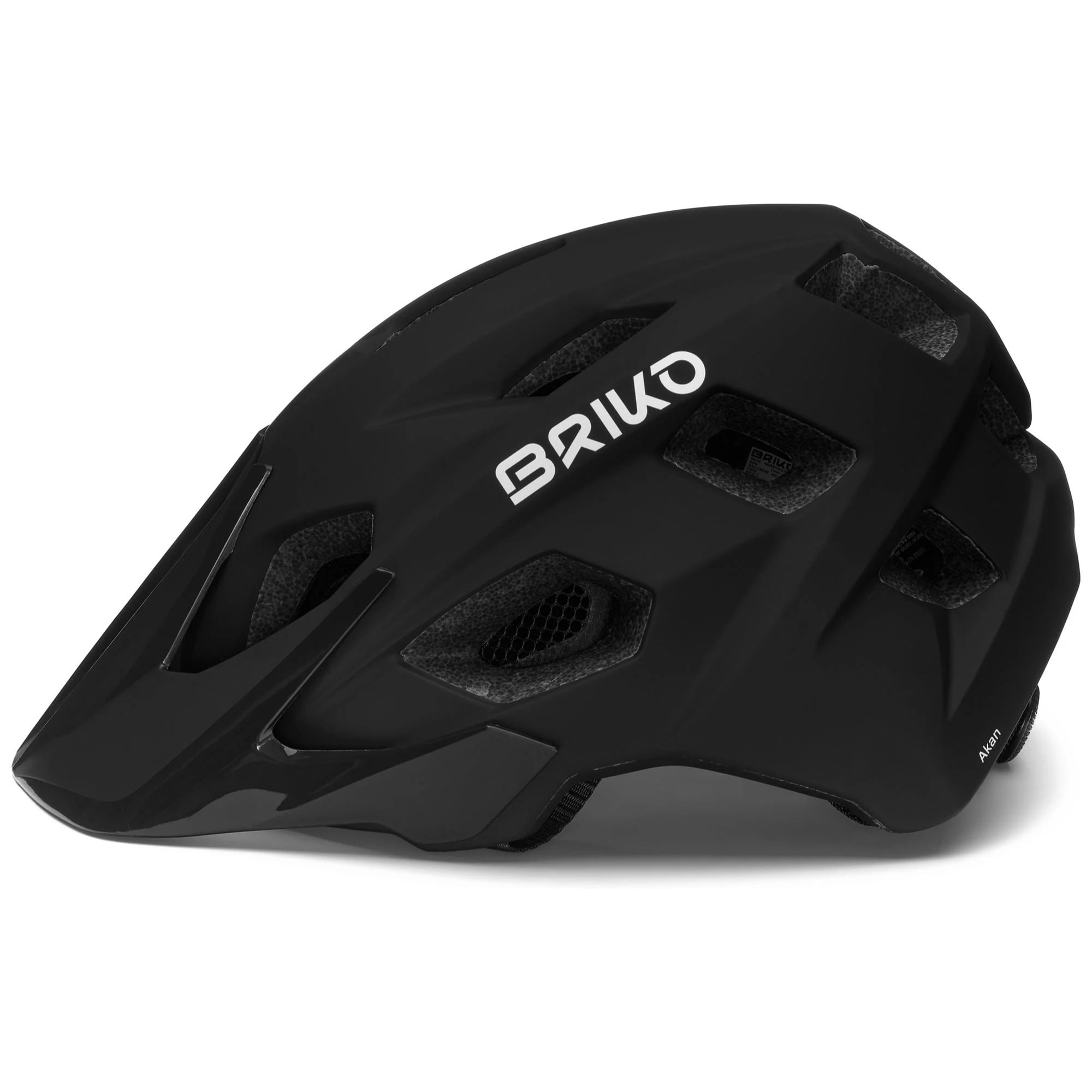 Caschi Briko Uomo Donna Nero AKAN