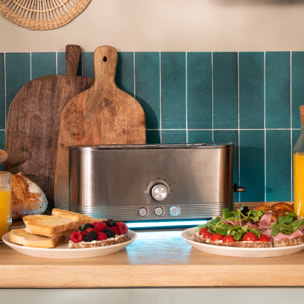 Cecotec Grille-pain vertical Shine&Toast Extra