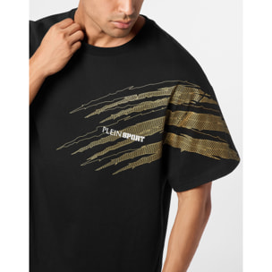 PLEIN SPORT T-Shirt Round Neck Ss SCRATCH