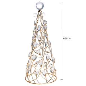 Cono con cristalli - Pezzi 1 - ORO - Bianchi Dino SpA