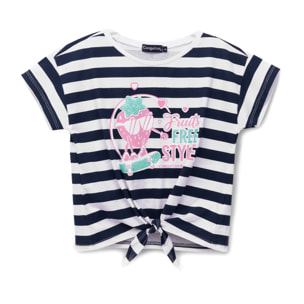 Conguitos - T-shirt casual a maniche corte stampata