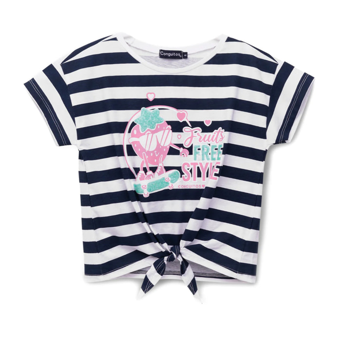 Conguitos - T-shirt casual a maniche corte stampata