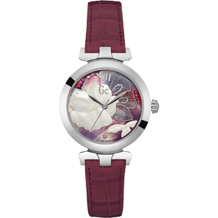 Reloj Gc Y22005L3 Mujer Analogico Cuarzo con Correa de Piel