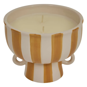 Bougie parfumée Chéri 310g pot céramique assorti
