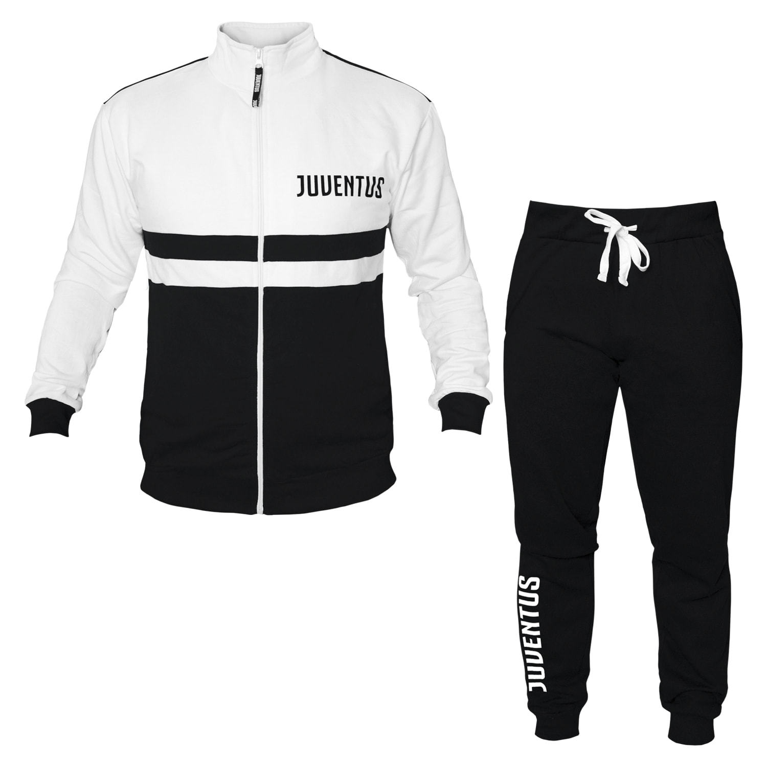 Tuta Homewear Ragazzo JUVENTUS Prodotto Ufficiale Cotone Felpato - 2 Modelli