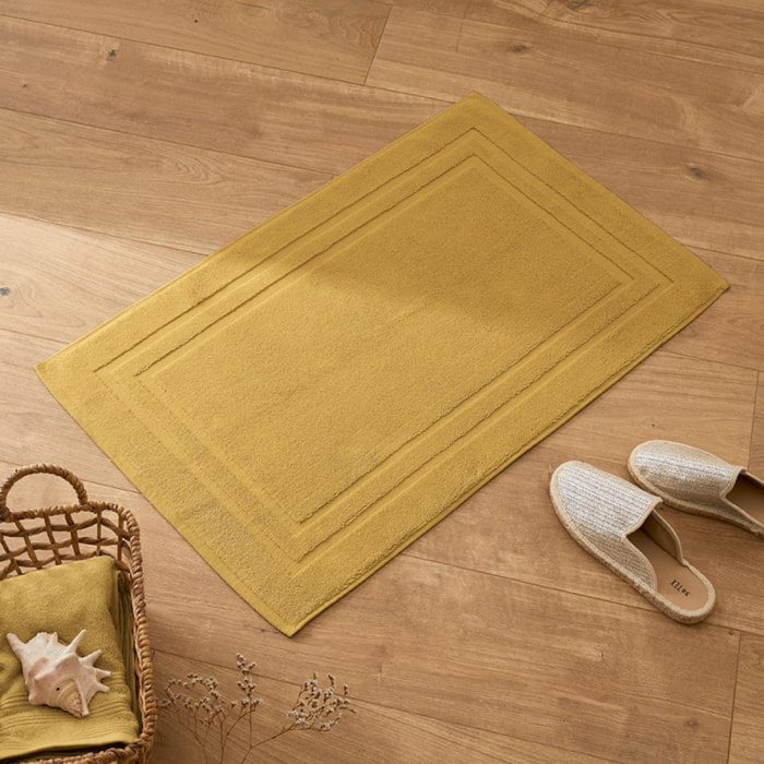 Tapis de bain éponge ''Spa'' 50 x 80 cm / 950 gr/m² - ''Spa'' Jaune Maîs