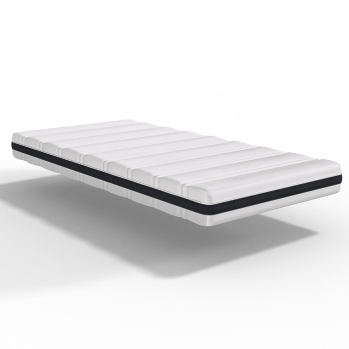 Matelas ressorts ensachés - Mousse à mémoire de forme - HYGIOSPRING