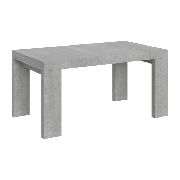 Table Roxell Extensible Ciment 90x160 Allongée 420