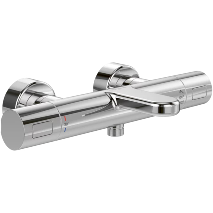 Mitigeur bain douche thermostatique Universal rond Chrome