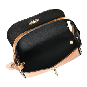 Borsa a mano Anna Luchini Cammello