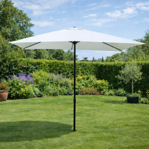 Parasol  ecru  rectangle 2,93 x 1,93 m LIGURIA