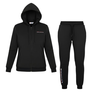 Tuta Donna SUPERGA Cotone Felpato Full Zip e Cappuccio