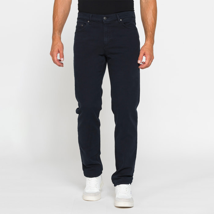 JEANS COLORATO MOD. 700 IN BULL DENIM ELASTICIZZATO