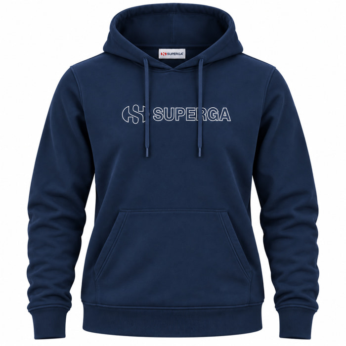 Felpa Uomo SUPERGA Cotone Felpato