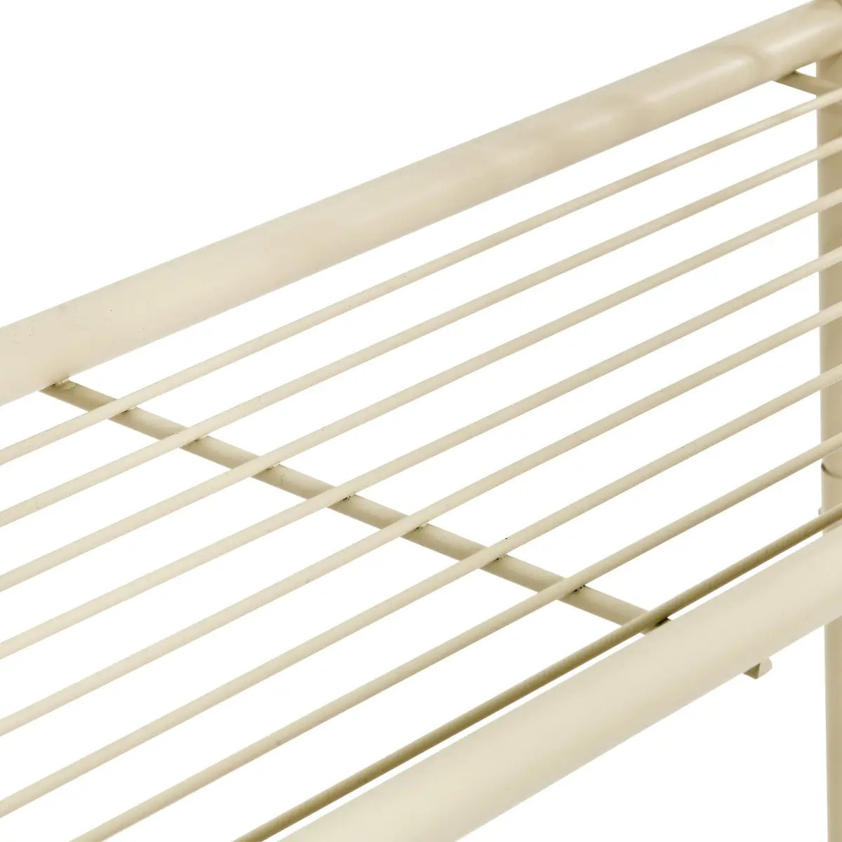 Meuble de Buanderie Linea en Acier Beige 68x36x163 cm