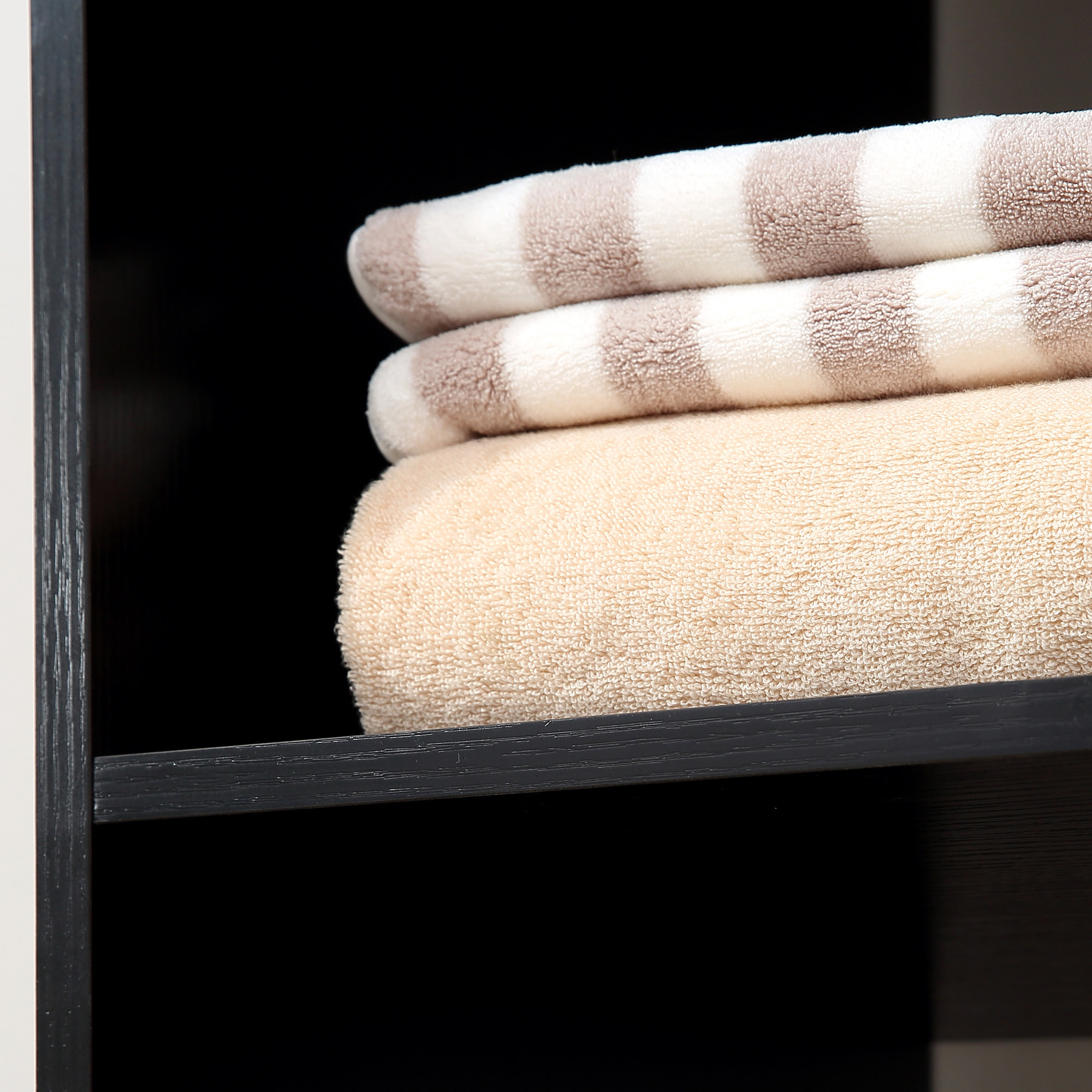 Armario Ropero con Ruedas Armario para Ropa con Barra Estantes Abiertos Organizador para Colgar Ropa de Dormitorio 80x40x128 cm Negro