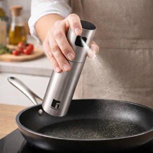 Bergner Copper Pulverizador de Aceite y vinagre Ø4x17,5cm en acero inoxidable