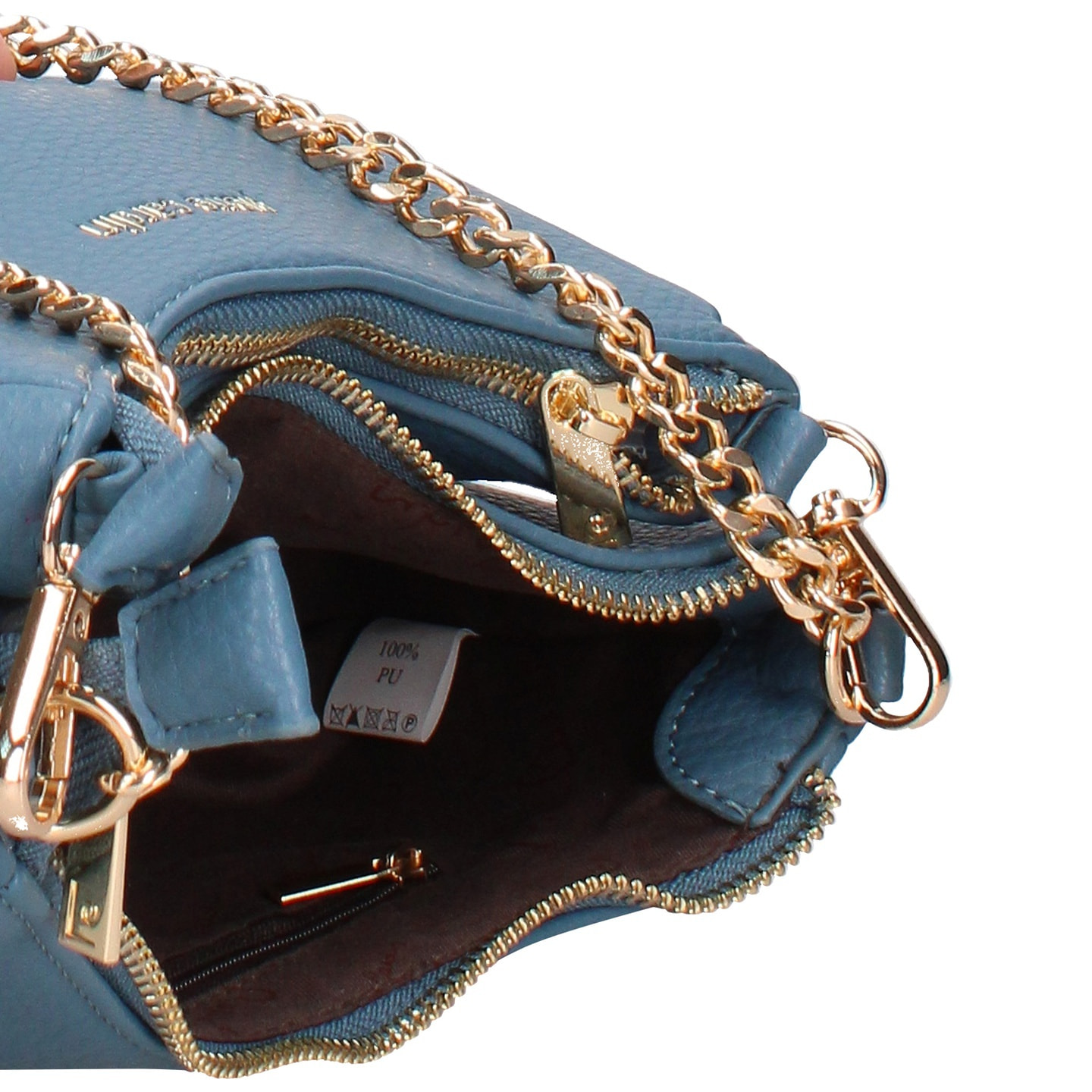 Borsa a tracolla da donna - Modello Novara Pro - Pelle vegana PU - 26.0 x 15.0 x 5.5 cm