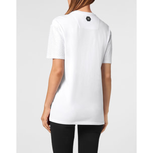 PHILIPP PLEIN Camiseta de corte masculino SKULL