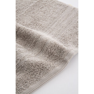 Juego 3 toallas algodón 700 gr/m2 color PERLA