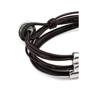 Pulsera "o no tubi" PLATEADO L