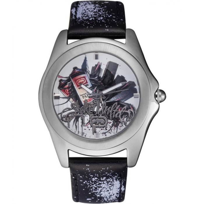 Reloj Marc Ecko E07502G3 Hombre Analogico Cuarzo con Correa de Piel